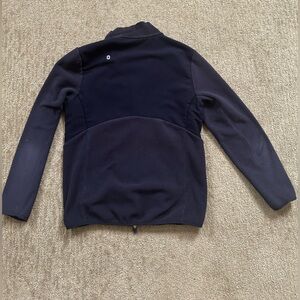 Figs Navy Fleece Jacket